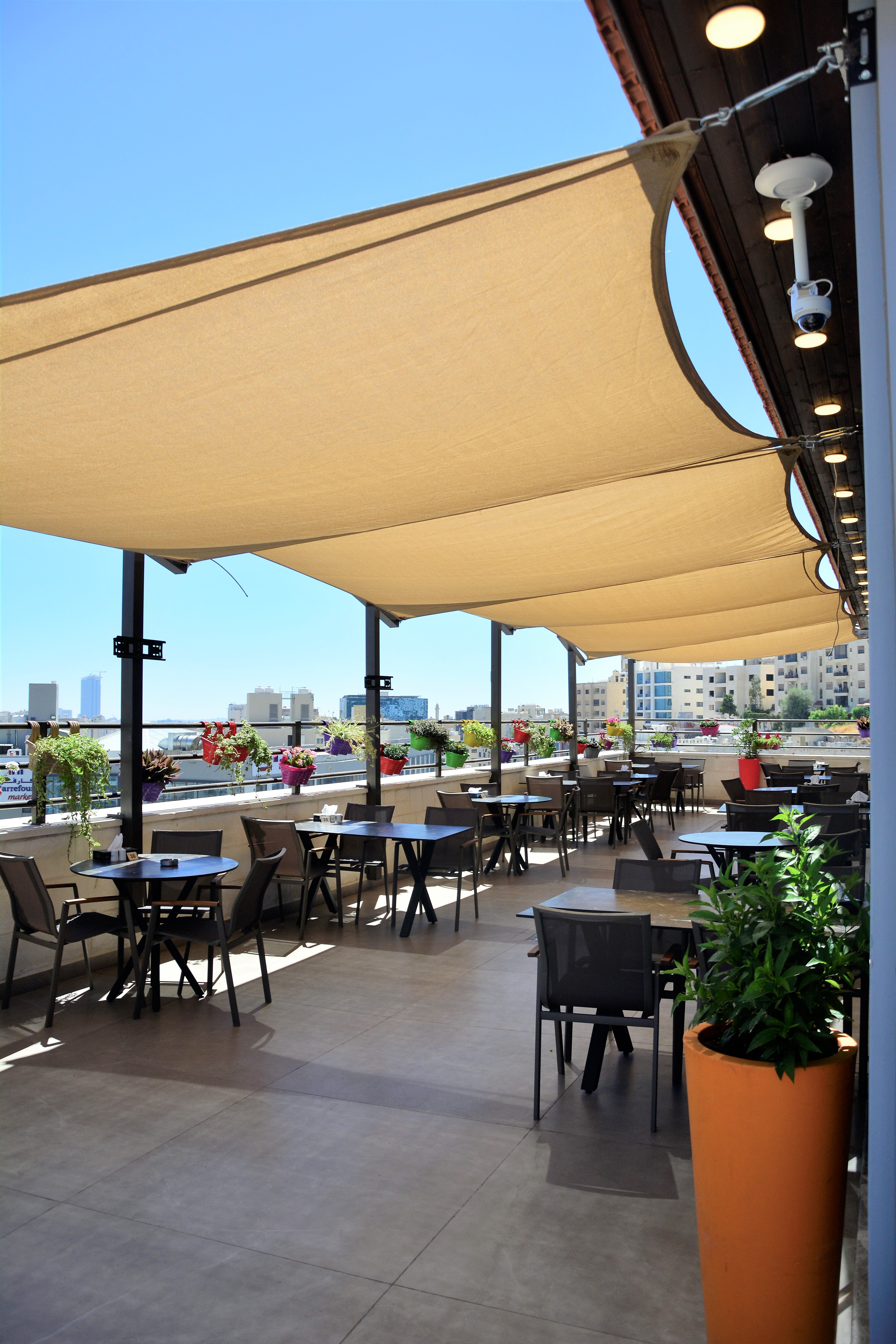 Rooftop terrace